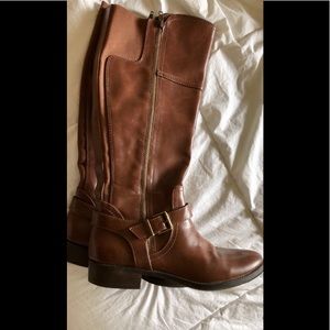 Size 11 Tall Brown Fashion Boots